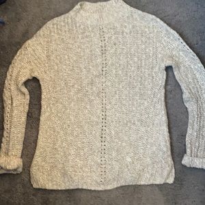 Lucky brand knit mock turtleneck sweater